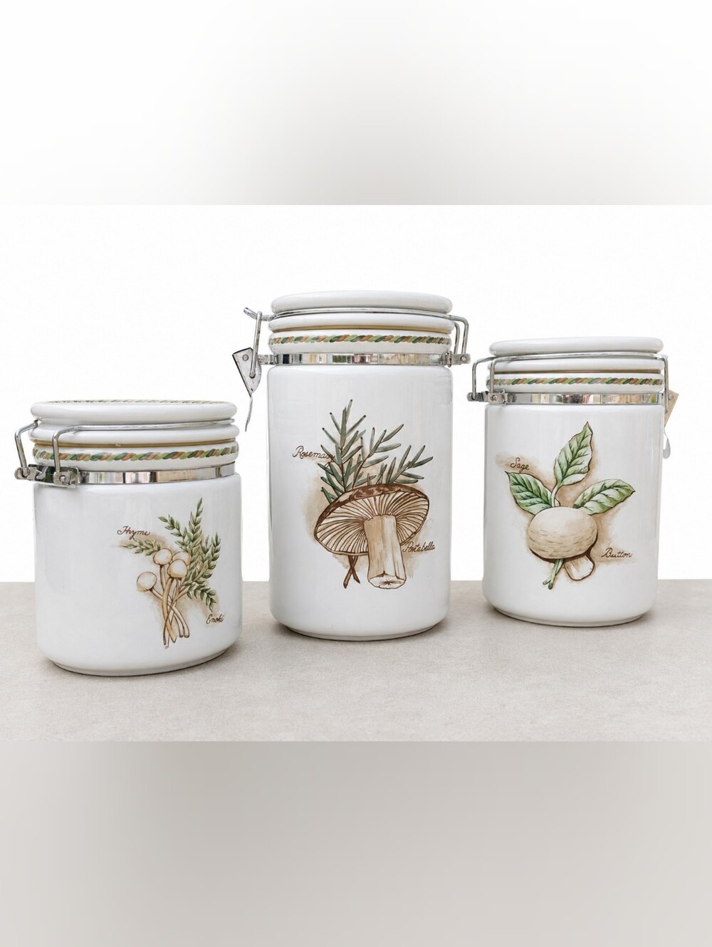American Atelier "Portabella" 3 PC Cannister Set